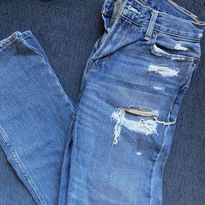 Hollister Distressed Bootcut Jeans
